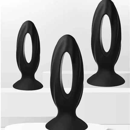Wearable Silicone Anal Bead Butt Plug Prostate Massage Masturbation Sex Toys for Women Men Gay Adult Games Products 35/45/55 mm