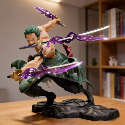 Anime Figure One Piece Luffy Roronoa Zoro Three-Blade Sa-Maximum Manga Statue PVC Action Collection Model Toys