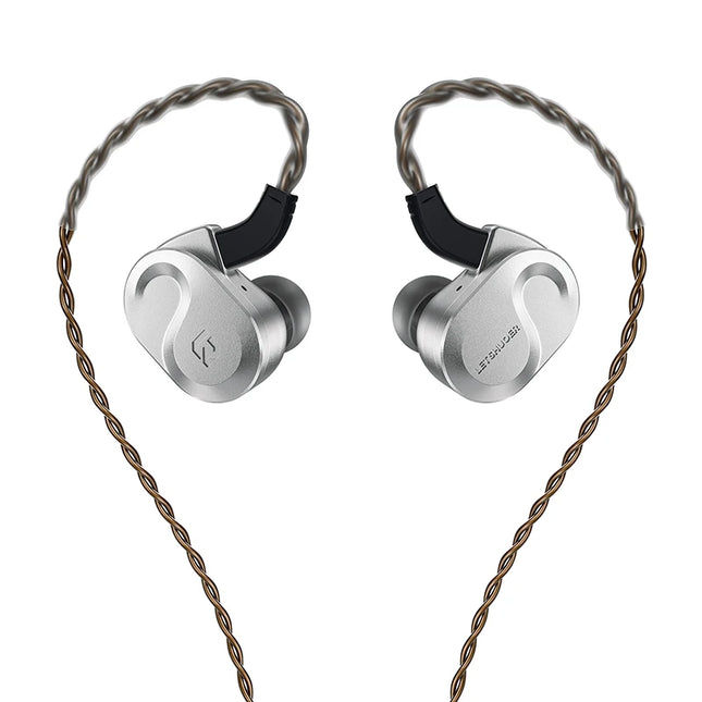 Letshuoer S08 Fourth Generation in Ear Monitor, Dual-coil 13mm Planar Magnetic Driver HiFi Wired in Ear Earphones IEM