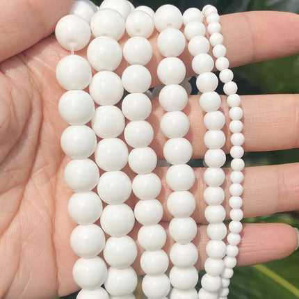 Natural Stone Beads Round Morganites Tourmalines Aquamarines Jades Quartzs Crystals Spacer For Jewelry Making DIY Bracelet