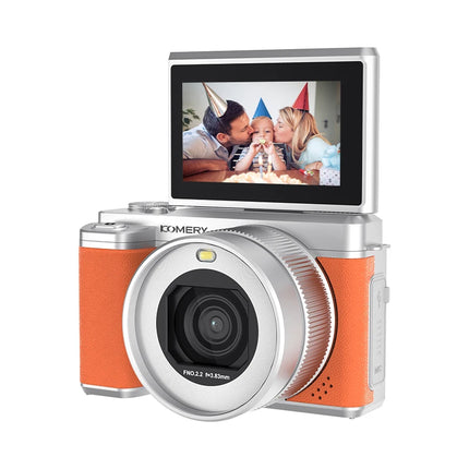 18X 80MP Digital Camera Flip Screen Front Rear Dual Lens Selfie Vlog Camcorder 4K Camera For Livestream Wide Angle Macro Lens