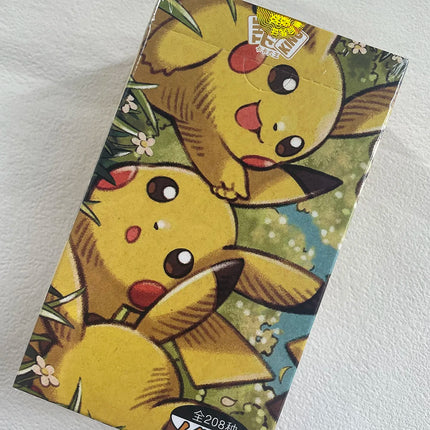 208Pcs/box Random Collection Card Anime PTCG Pocket Series Lillie Mew Charizard Giratina English Flash Card Classic Blind Box