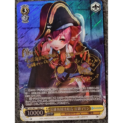 Hololive Collection Card Anime Oozora Subaru Nekomata Okayu Inugami Korone Bronzing Signature Card Refractive Color Flash Gifts