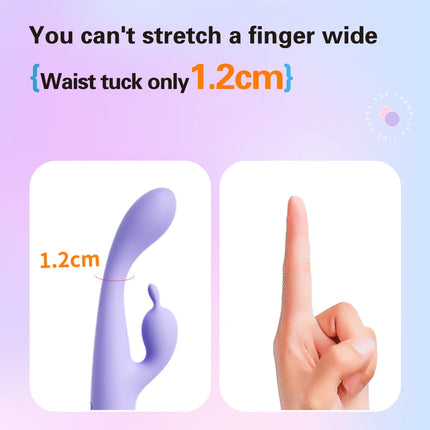 Powerful Double Head Rabbit Vibrators Vagina Clitoris Stimulator G-Spot Massager Sex Toys For Women Female Masturbator Sex Shop