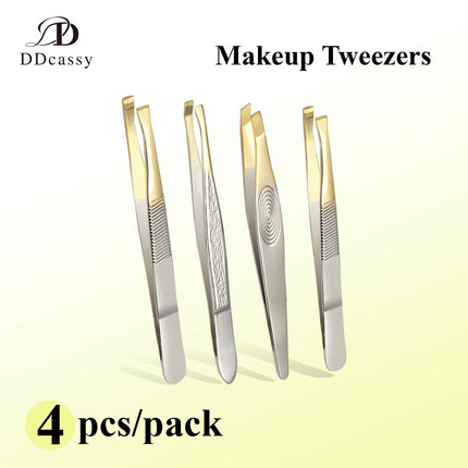 Makeup Tools DIY lashes Tweezers Eyebrow Tweezers Hair Clip