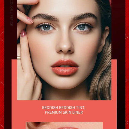 Christmas Matte Lip Gloss Set Lipstick Smooth Lasting Display Lip Gloss Waterproof Moisturizing Lipstick Holiday Gift Box Set
