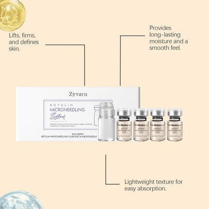 Anti AGE Korean Aesthetics Laboratory New Generation Microcrystalline Essence Beauty and Skincare Renewal 4*5ML with Roller Tool
