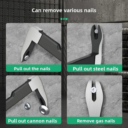 Nail Puller Cats Paw Nail Remover Multifunctional Crowbar Tool Steel Nail Extractor for Home Woodworking Tools