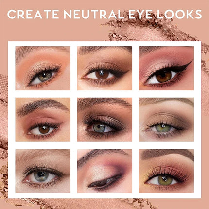 29 Colors Eyeshadow Palette Set with Mascara Eyeshadow Brush Earth Color Waterproof Long Lasting Music Festival Cosmetics Makeup