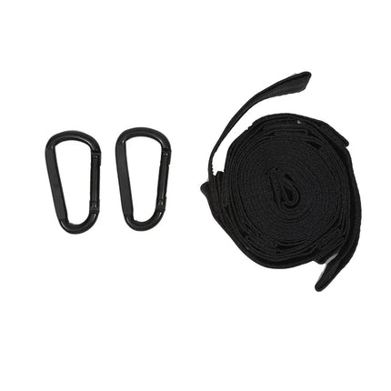 2Pcs High Bearing Capacity Hammock Straps 600lbs Breaking Strength Polyester Hammock Belt Rope 5 Ring Correias De Poliéster