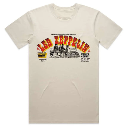 Led Zeppelin Hindenburg Airship-Themed Graphic T-Shirt – Iconic Band Symbol Print Apparel for Classic Rock Fans T-shirt