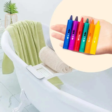 S Washable Bath Crayons Set - Colorful, Easy-Clean Bathtub Markers for Youngsters, Fun Shower Art & Crafts S