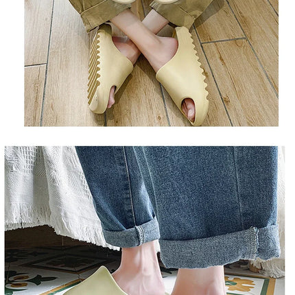 Hot sales Coconut Slippers Cloud Thick-soled Sandals Summer Fashion Soft Bottom Beach Men Slippers Women's Sandals EVA Slides