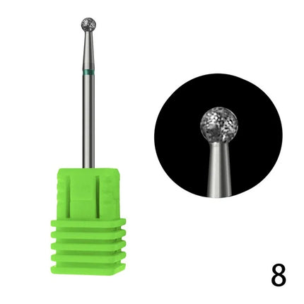 Nail Drill Bits Best Diamond Burrs Grinding Bits Accesories for Gel Nail Polish Manicure Nails Art Tool Shank Carving Polishing