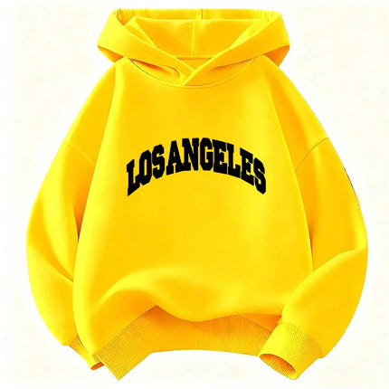Casual Los Angeles Y2k Hoodie Kids Fashion Children's Sweatshirt Hoody Casual Hoodies for Boys Girls Clothes