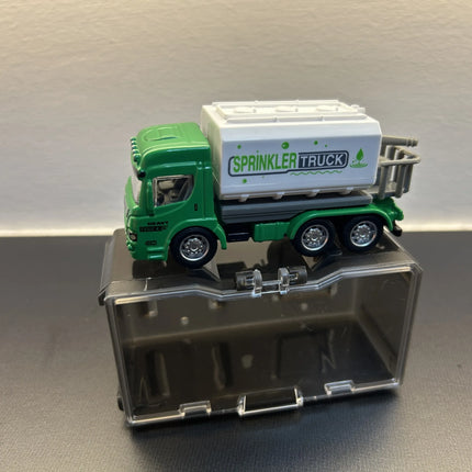 Alloy Engineering Vehicle Toys for Kids 1:64 Diecast Excavator Mixer Dump Truck Model Car with Display Box Boys Collectible Gift