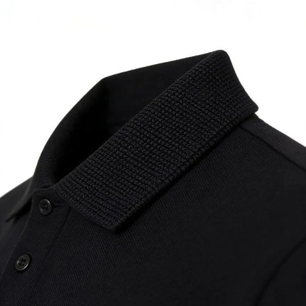 Men's Summer Retro American-style Trendy Men's Short-sleeved Polo Shirt with Graffiti Print Dark Street Style Outfit