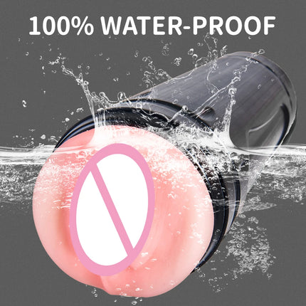 1pc Male Masturbator Artificial Vaginal For Men 18 Penis Pump Glans Sucker Real Pussy Sex Toys Erotic Goods juguetes sexuales