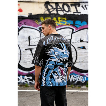 Young American T-shirt summer new casual sports fitness quick drying breathable printed large mesh short sleeved shirt
