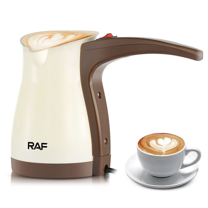 Turkey Coffee Maker 1000W Rapid Heating Electric Coffee Pot Italian Mocha Pot Greek Turkish Coffee Machine for Home Travel