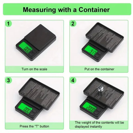 100/1000g 0.01g Mini Digital Scale High Precision Electronic Pocket Scale Jewelry Weight Kitchen Portable Electronic Scale