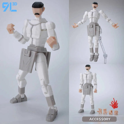 9L3D Printed Invincible Boy Lucky13 Dummy13 Conquer LEX Allen Superheroes Anime Toys Action Figures Mannequin Model Ornaments