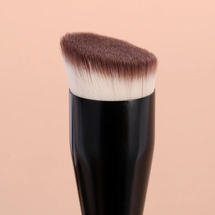 High Quality Makeup Kabuki Foundation Brush Luxury Single Pro Large Slant Triangle Square Tapered Vegan Cosmetic Brushes