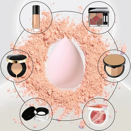 Pink Makeup Kit 20/40pcs with Brush Set, Makeup Sponge, Travel Bag | 2025 Viral Cosmetic Tools Collection