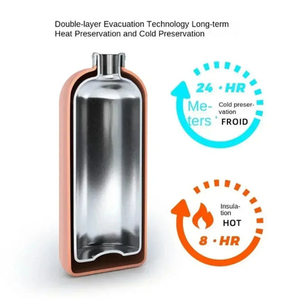 500ML Pokemon Pikachu Charizard Bulbasaur Thermos Bottle Vacuum Flasks Small Diameter Keep Cold and Hot Sports Water Bottles