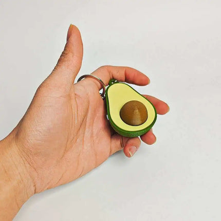 Avocado Clicker Fidget Keychain Backpack Charm Sensory Stress Relief Toys ADHD Anxiety Idea Gifts for Teens Kids Boys Girls