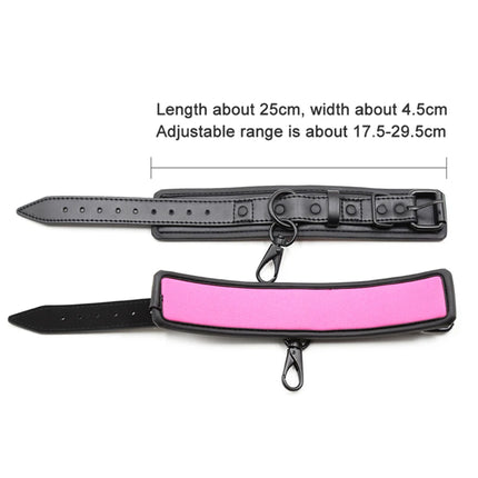 No Vibrators For Women Erotic Handcuffs Ankle Cuffs Collar BDSM Bondage Restraints Slave Sex Toys For Couple Women Adult Games