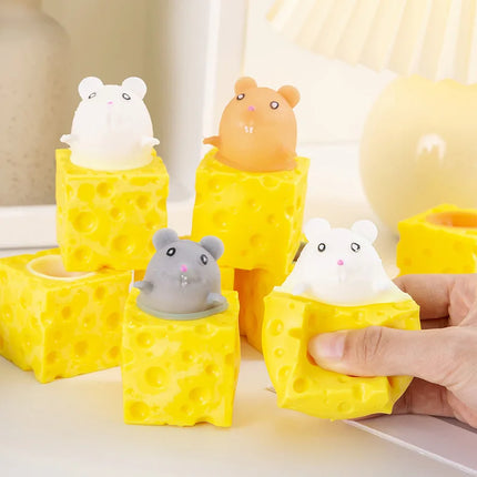 NEW Squeezing Squirrel Cup Toys Decompression Fidget Antistress Sensory Stress Reliefing Gift For Adults