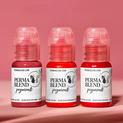 Premium Lip Permanent Makeup Inks Pure Plant Professional Beauty Microblading Body Art Makeup Perma Blend Tattoo Pigment Inks