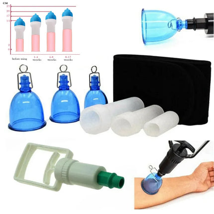 Male Penis Extender Vacuum Cup Set Glans Extension Penise Master Pump Sleeve Belt For Men Stretcher Enhancement Adult Product