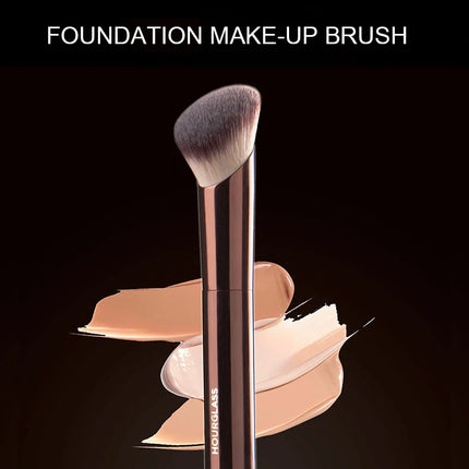 Hourglass Makeup Brush- No.21 Ambient Soft Glow Foundation Brush Soft Fiber Hair Fashion Design Single Face Brush