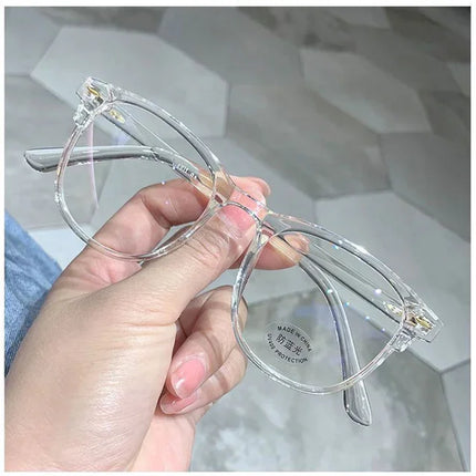 Anti Blue Light Computer Myopia Glasses Women Men Ultralight Clear Transparent Nearsight Eye Glasses Diopter -1.0 -3.0