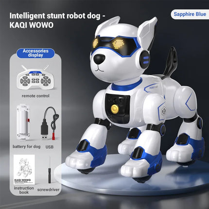 RC Robot Dog Stunt Programmable Voice Touch / Chien Robot RC Cascades Programmable Vocal Tactile