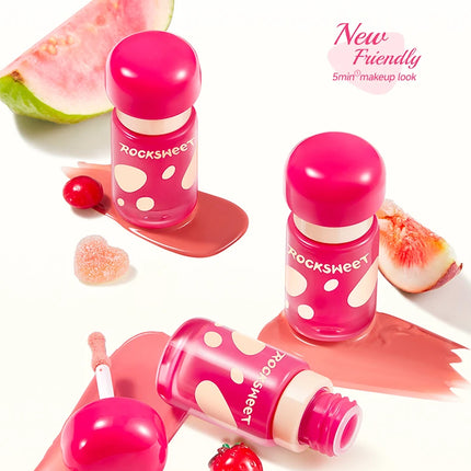 Rock Sweet Liquid blusher Rouge Vitality Pink Blush Brightening Plumping Color for the Face Hot Selling Beauty Product