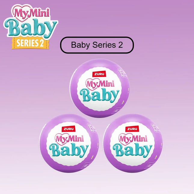Zuru Surprise Doll Surprise Series2 My Mini Baby Collectible Mystery Capsule 5 Mystery Toys Collectibles Miniature Novelty Toys