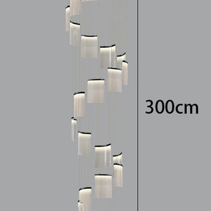 Modern home decor led lights pendant light lamps forstaircase Chandeliers for living room hanging light indoor lighting