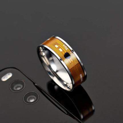 New fashion Magic Wear NFC smart Ring Finger Digital Ring, Suitable For Android Phones, With Functional Couple Jewelry