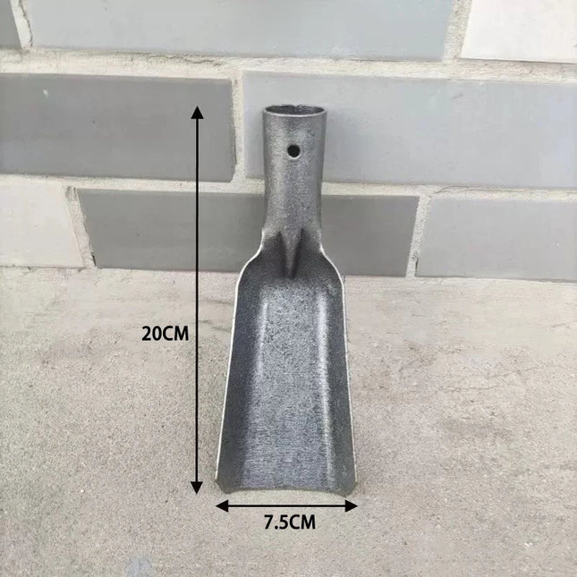 1Pc Thickened Manganese Steel Garden Shovel - Small Spade for Soil Planting Mountain Herd Agricultural Digging Work Tool