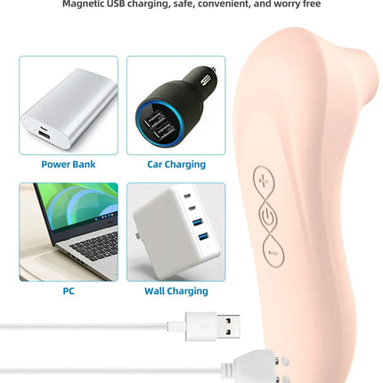 Powerful Clit Sucking Vibrator for Women Nipple Clitoris Sucker Stimulator Female Massager Vibrating Sex Toys Goods for Adult