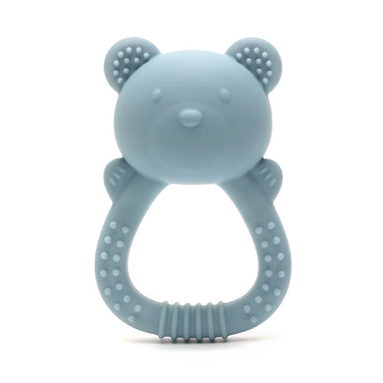 2025 Bear Teether Lion Baby Rattle with Bell Sunflower Silicone Teether 0-1 Year Toy Musical Baby Toy Baby Teether