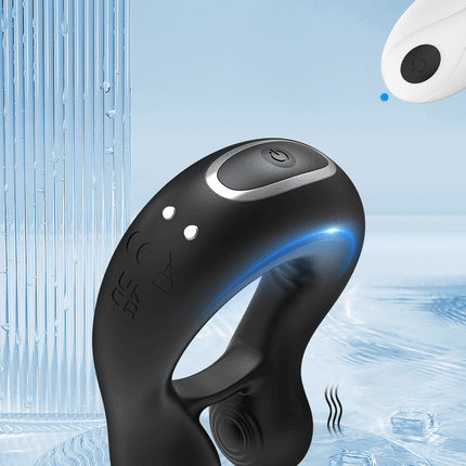 Vibrating Cock Ring Cockring Testicles Massager Penis Vibrators for Men Couple Male Delay Ejaculation Sex Toy for Adults 18