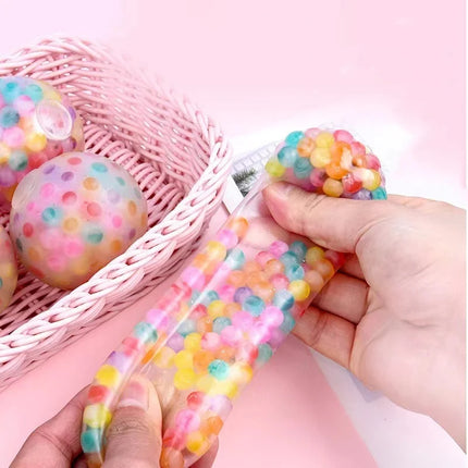 Squishy Sensory Stress Squeezing Balls Best Calming Tool Fidget Toy Anxiety Relief Balls Fidget Classroom Prize Party Favors Toy