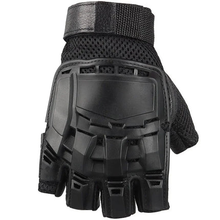 Tactical Hard-Shell Breathable Gloves Full/Half Finger Motorcycling Cycling Outdoor Gloves Accessory