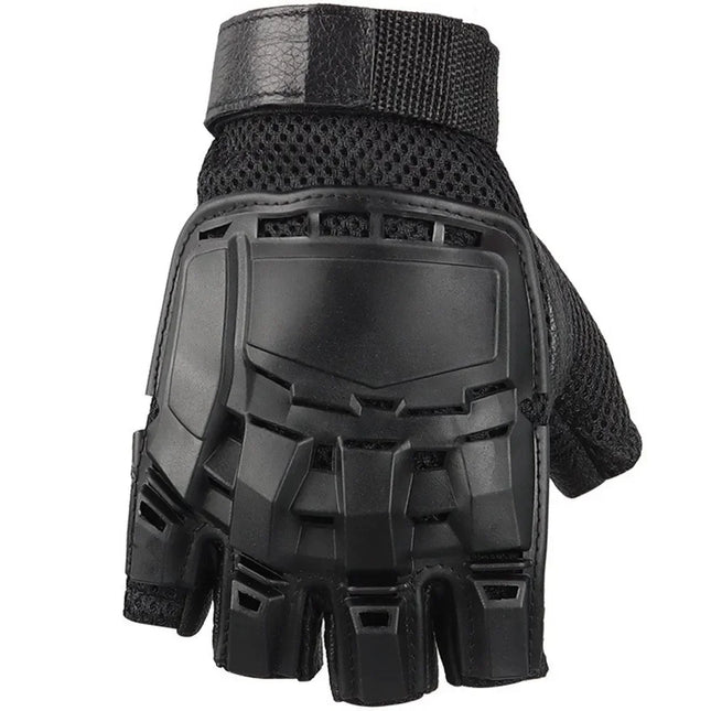 Tactical Hard-Shell Breathable Gloves Full/Half Finger Motorcycling Cycling Outdoor Gloves Accessory