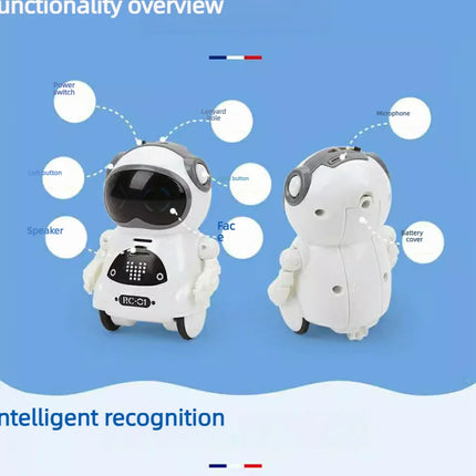 Children's Robot Can Talk Interactive Dialogue Voice Recognition Recording Singing and Dancing Storytelling Mini Smart Robot Toy