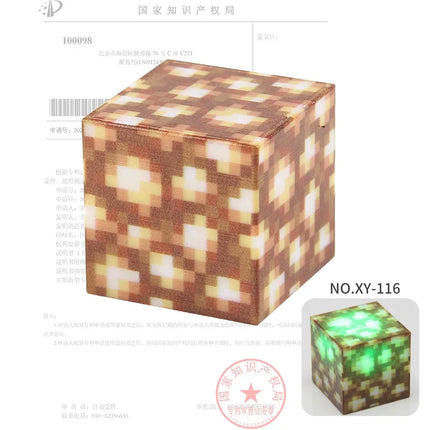 Light-Up Magnetic Blocks 2cm - Set of 10 Pieces